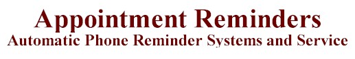 patient appointment reminder service