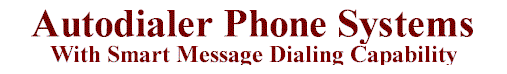 autodialers and autodialing