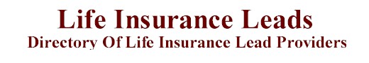 internet life insurance telemarketing leads
