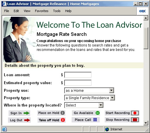 softphone mortgage application