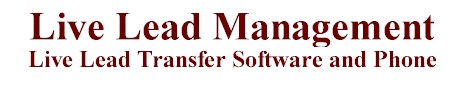 live lead transfer software