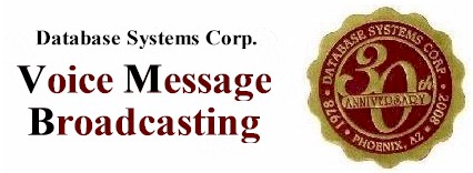 voice messages broadcasting system