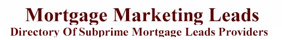 subprime mortgage loan leads