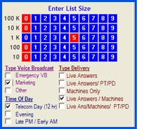 voice broadcast simulation