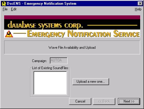 Emergency Notification Systems